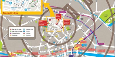 校医院都柏林地图