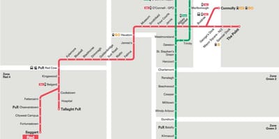 电车线地图